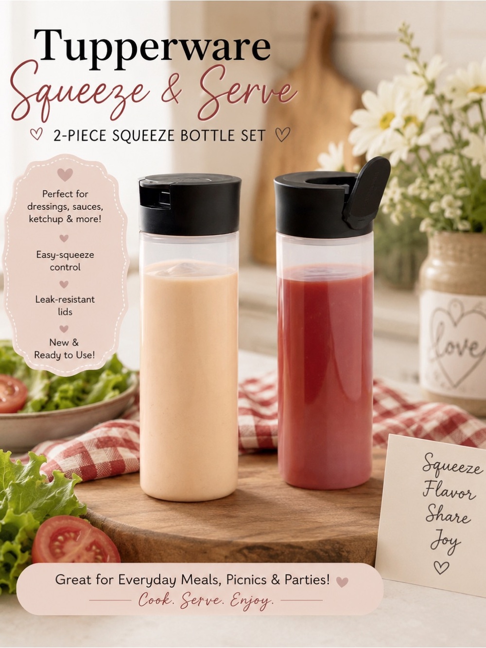 NEW SQUEEZE IT® BOTTLES